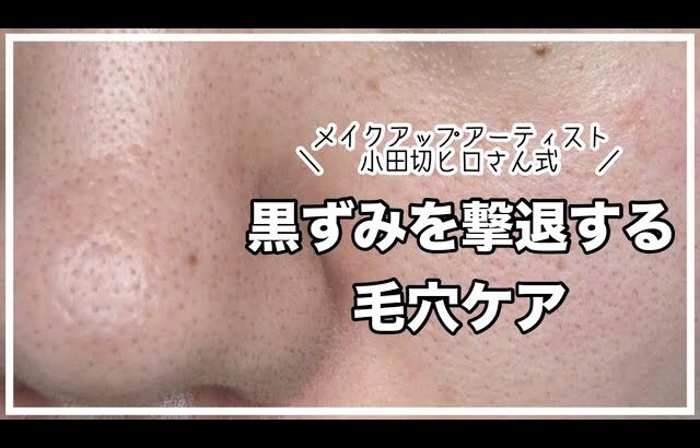 【肌が変わる!?】小田切ヒロさんの毛穴ケア方法を参考にいちご鼻と戦ってみた【黒ずみ/スキンケア】