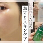 【スキンケア】肌荒れした日のスキンケア🫧 花粉でゆらいだ肌に効いたレスキューアイテム🧴✨