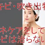 【ニキビ、ニキビ肌、吹き出物、肌荒れ、肌質改善、アクネケア、スキンケア、改善、対策】ニキビができてしまう原因とアクネケアが根本的な対策にならない理由