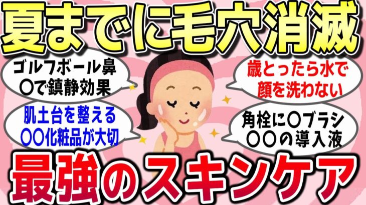 【有益・写真付き】とにかく夏までに毛穴きれいにしたい！本当に効果があった最強の毛穴ケアアイテムまとめ！【ガルちゃんまとめ】