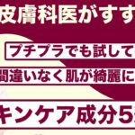 美容皮膚科医も使ってる！毎日のスキンケアでおすすめの美容成分５選！#スキンケア #美容成分 #プチプラ